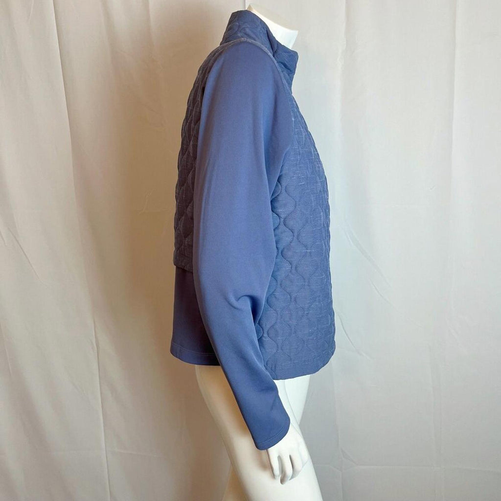 Nike AeroLayer Women's Running Jacket Purple Quilted Dri-Fit Size M