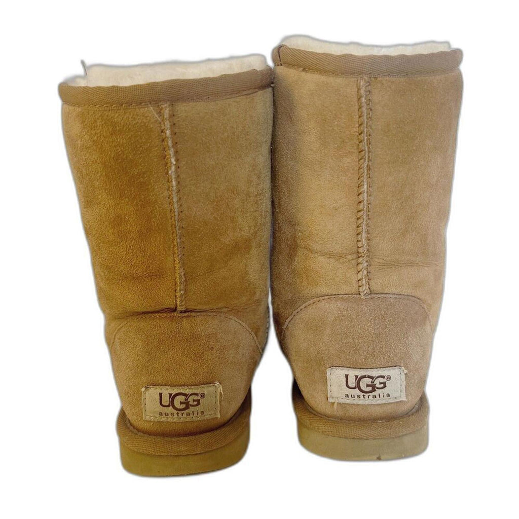 UGG Australia Womens Classic Shearling Boot Tan Women's Size 6