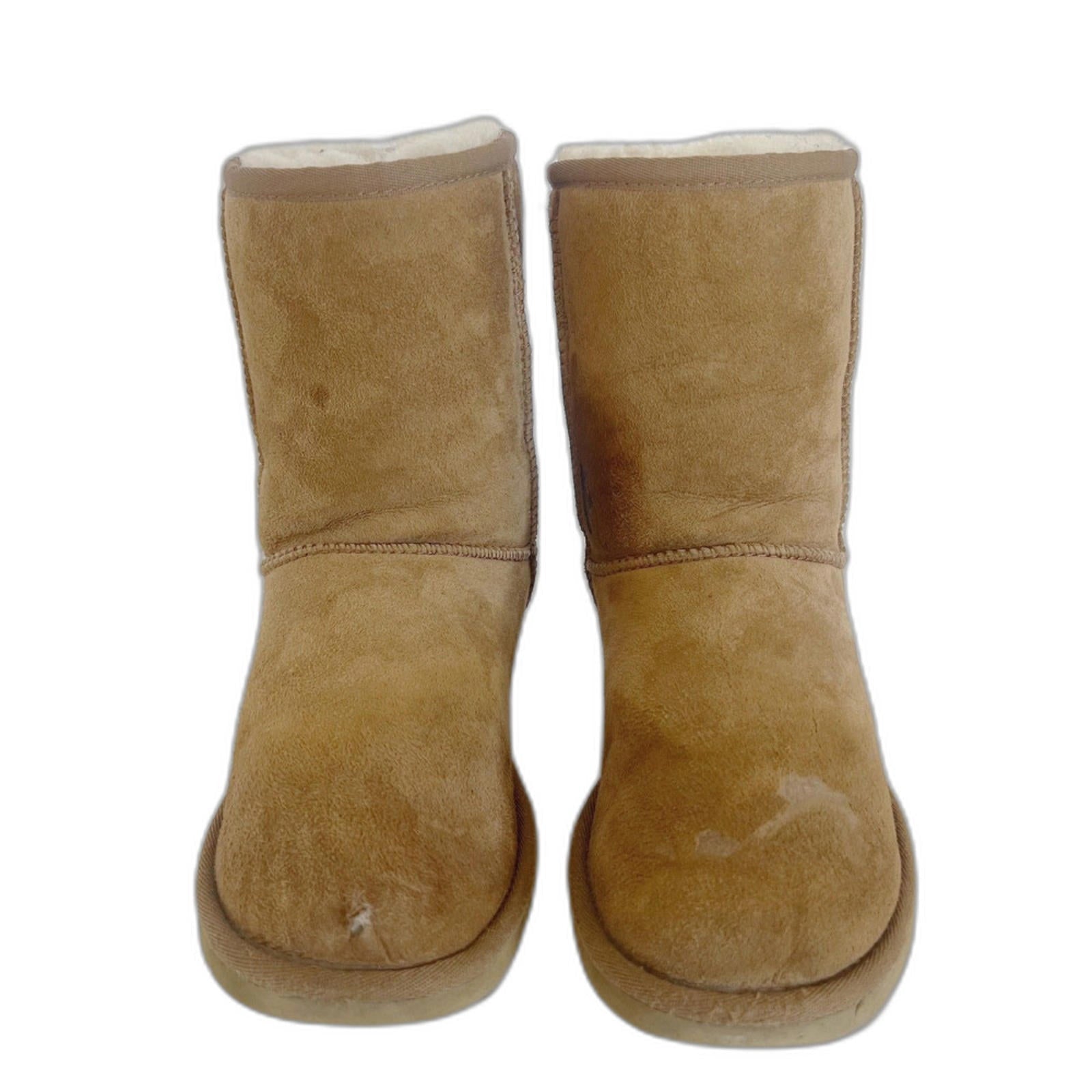 UGG Australia Womens Classic Shearling Boot Tan Women's Size 6