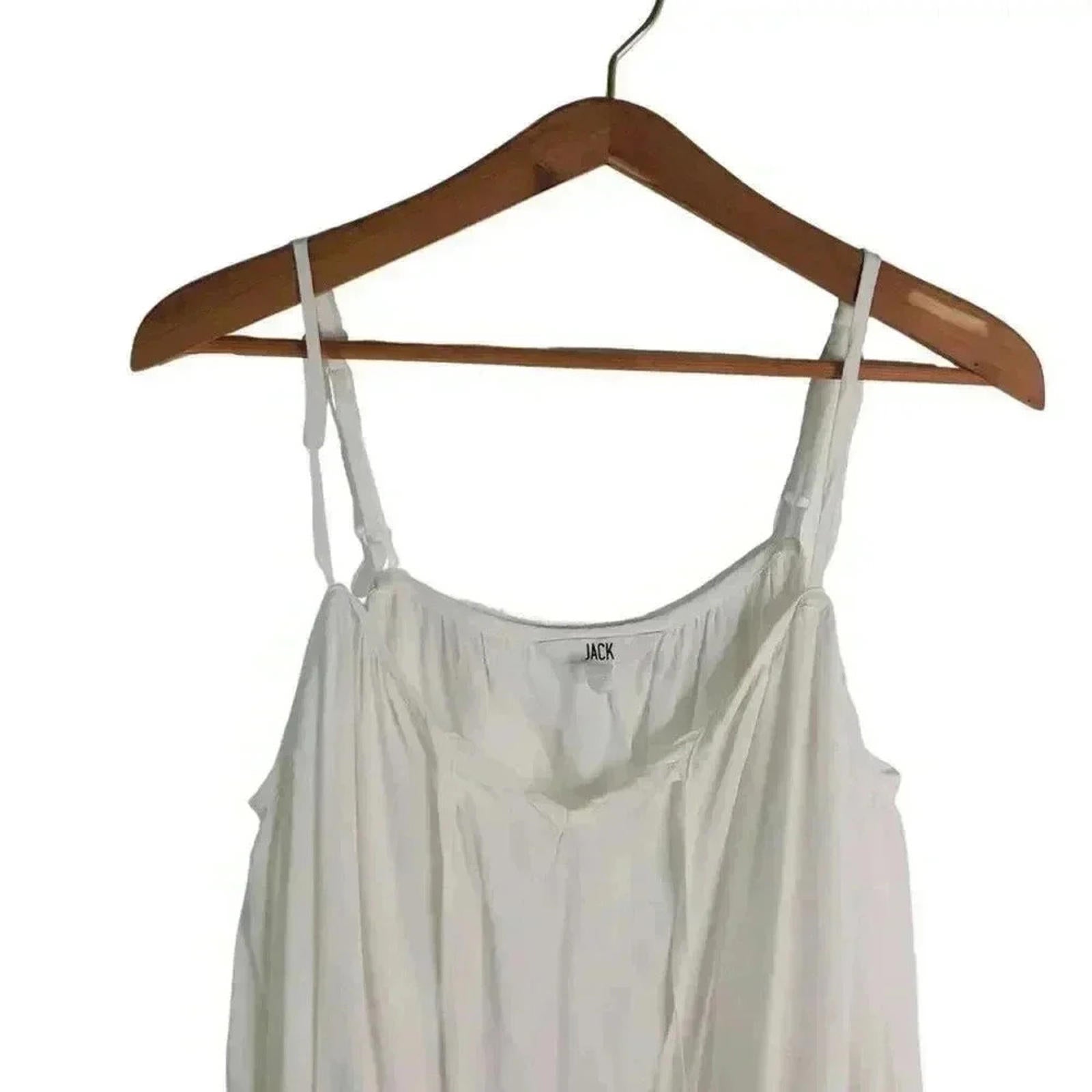 NWOT Jack White Off the Shoulder Blouse Dress Swim Beach Coverup Size M