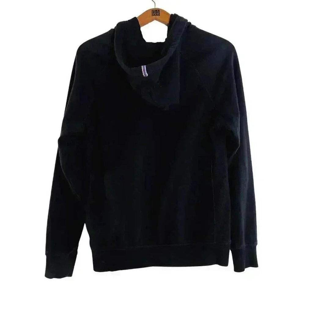 Champion Black Zip Up Hoodie Logo Women's Size L