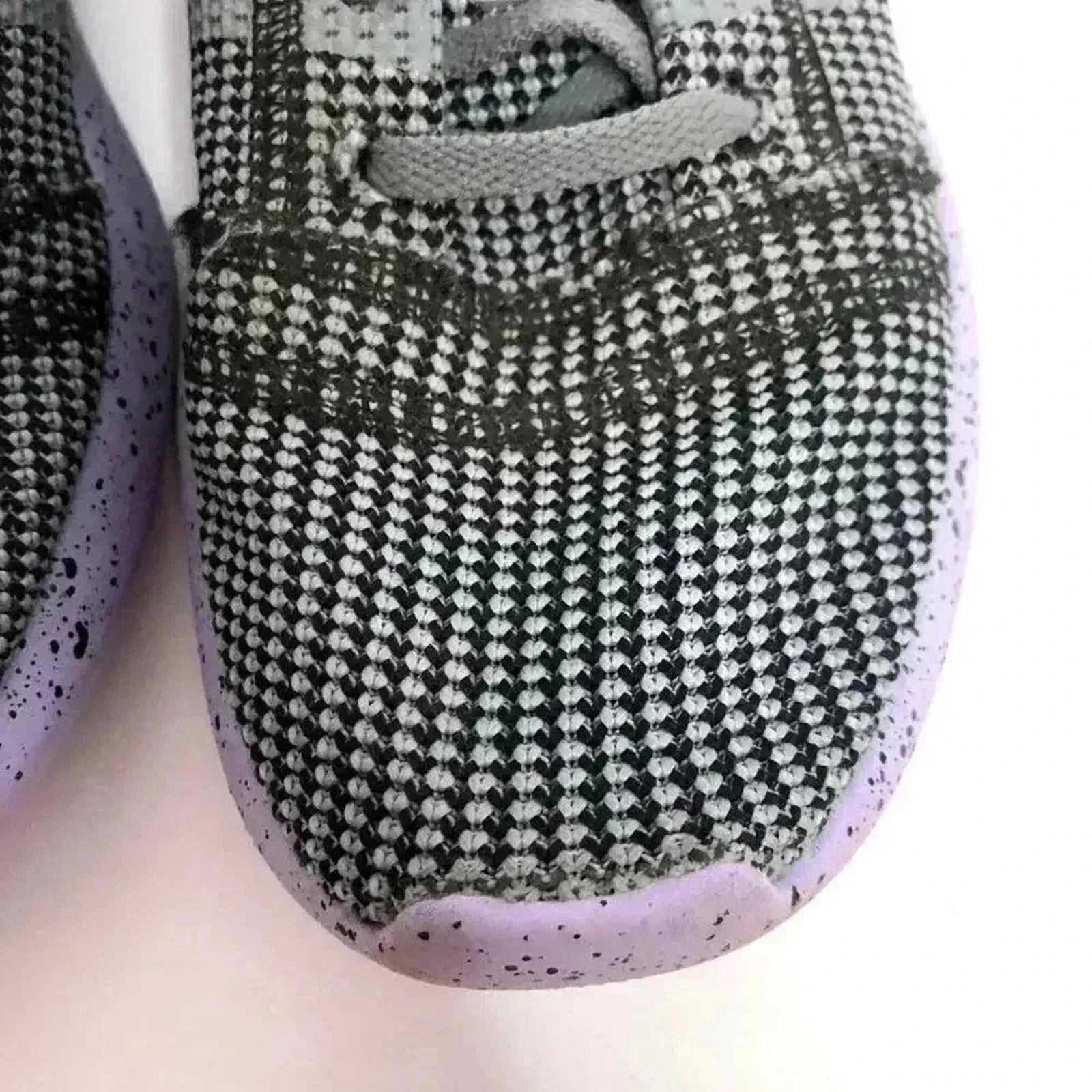 Adidas Ultraknit Purple Grey Lavender Knitted Running Shoes Size 10