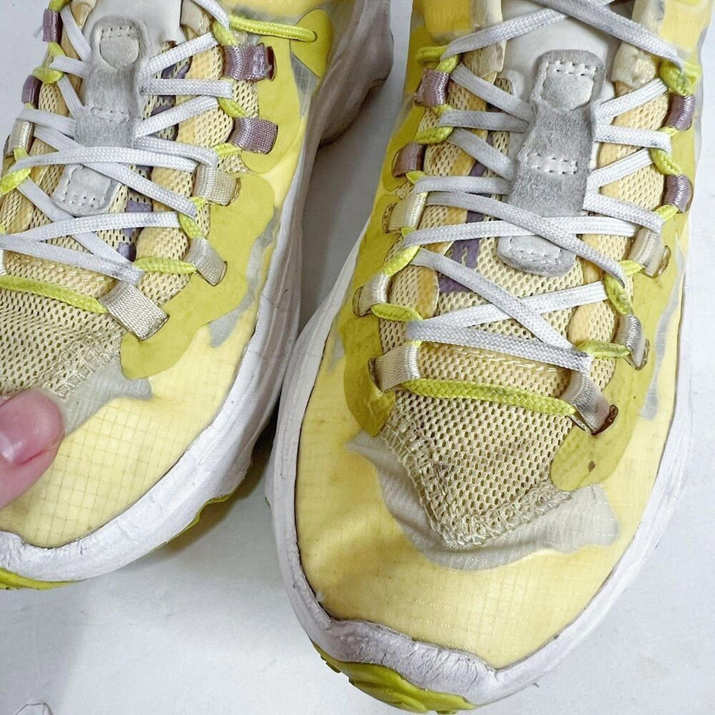Sorel Women's Kinetic Breakthru Tech Lace Sneaker Yellow Athletic Shoe Size 7