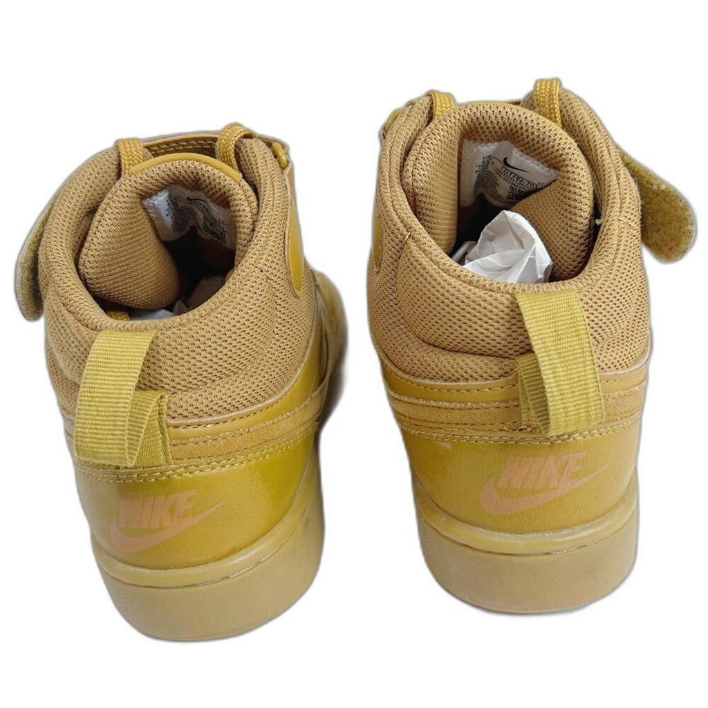 Nike Court Borough Mid 2 Leather Sneakers High Top Athletic Shoes Size 6Y