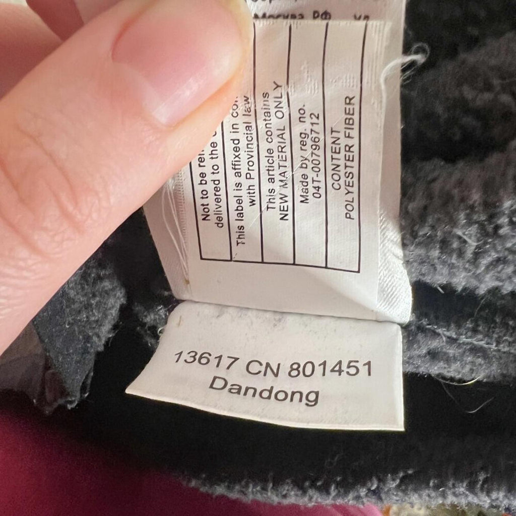 Burton Men's Pierce Fleece Dandong Grey Winter Jacket Coat Size L