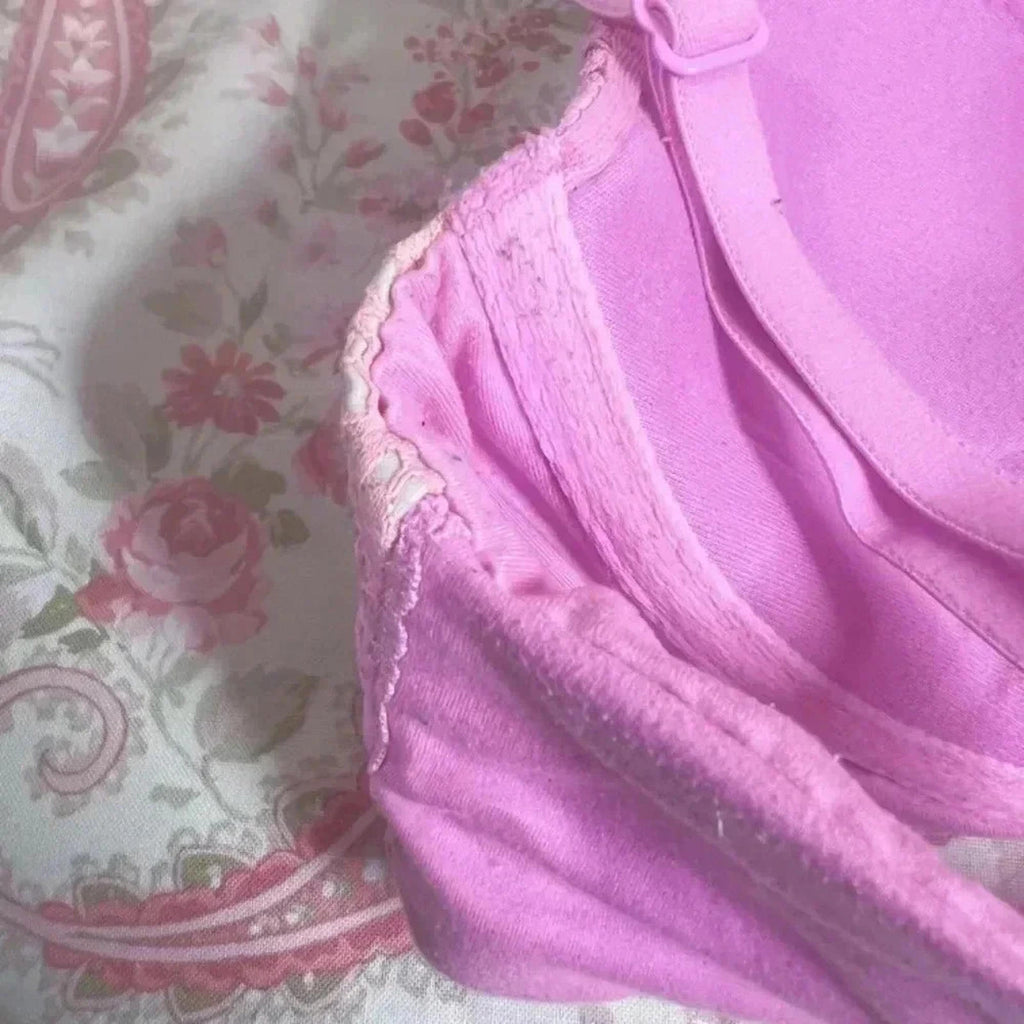 Victoria's Secret Body by Victoria Lined Demi Bra Pink and Orange Ombre 34C