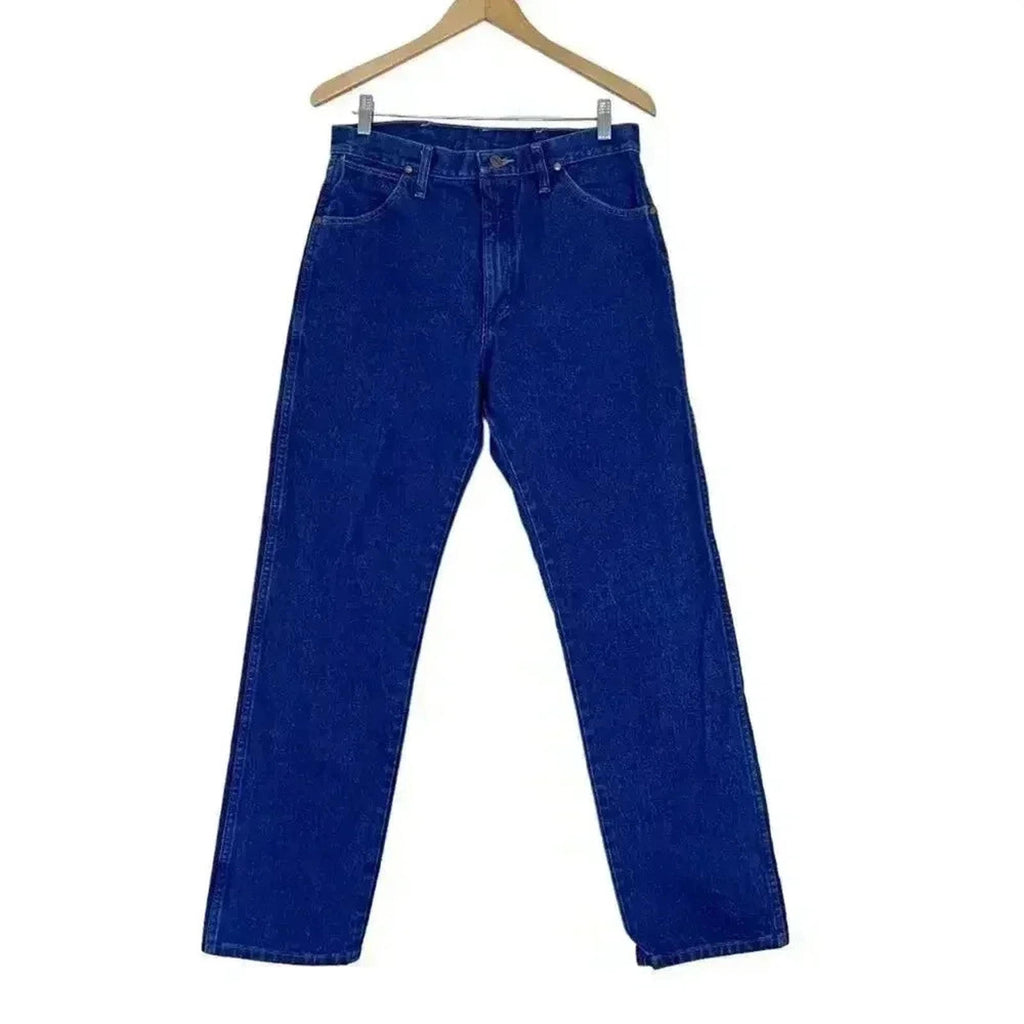 Wrangler Medium Wash Straight Leg Mom Jeans High Rise Women's Size 32 x 32