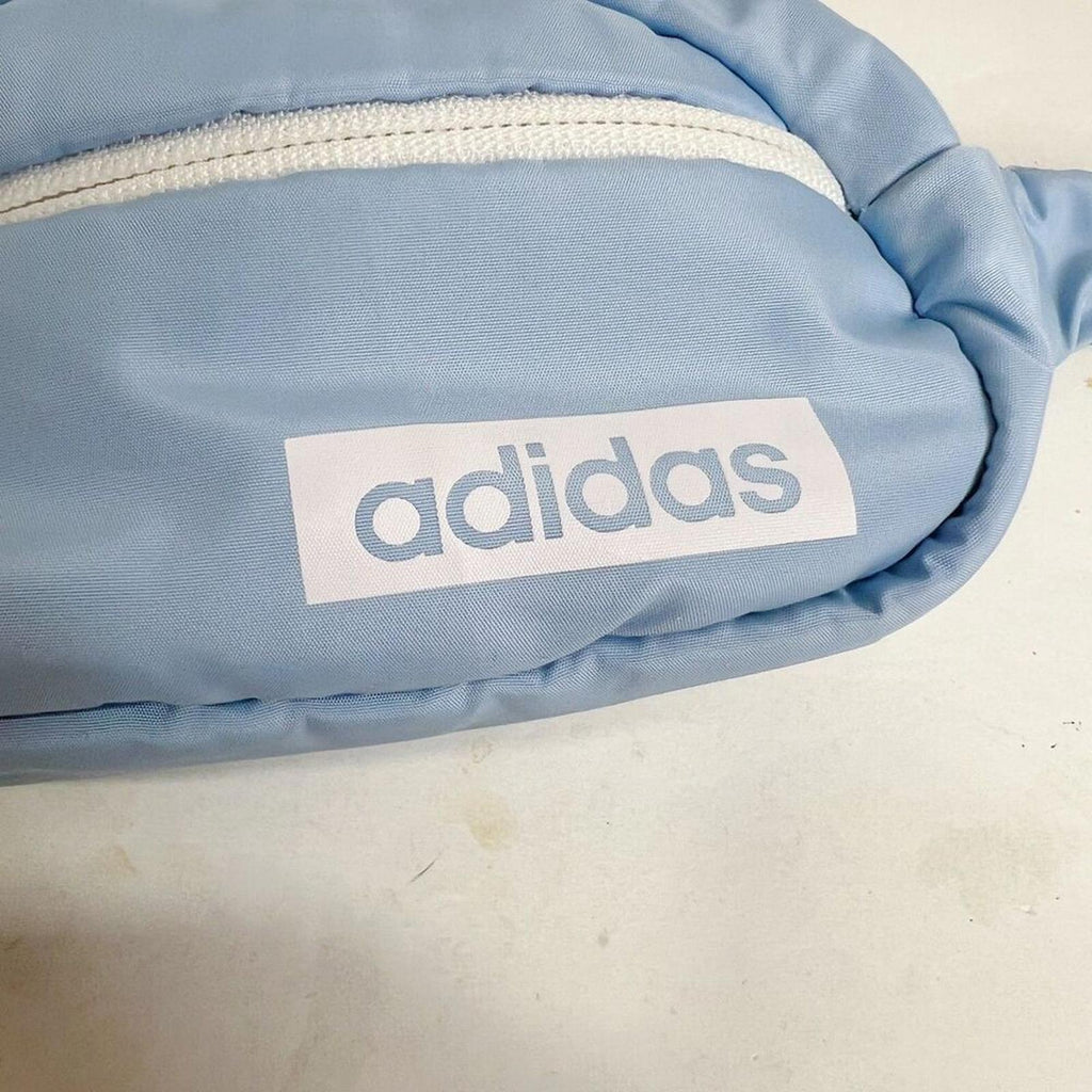 Adidas Core Waist Pack Light Blue Fanny Pack Baby Blue White