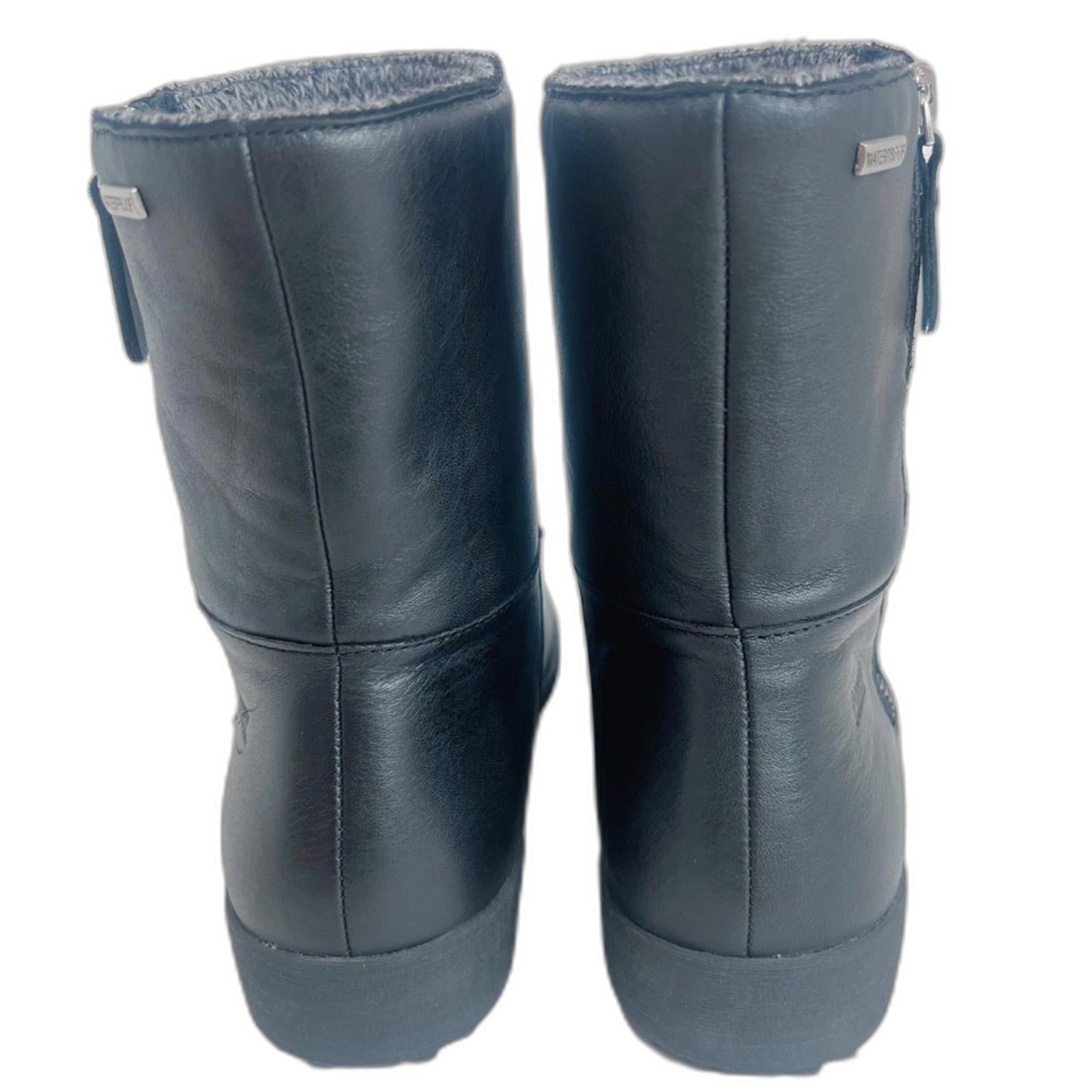 Like New Cougar Women's Toledo Waterproof Booties Black Leather Size 10