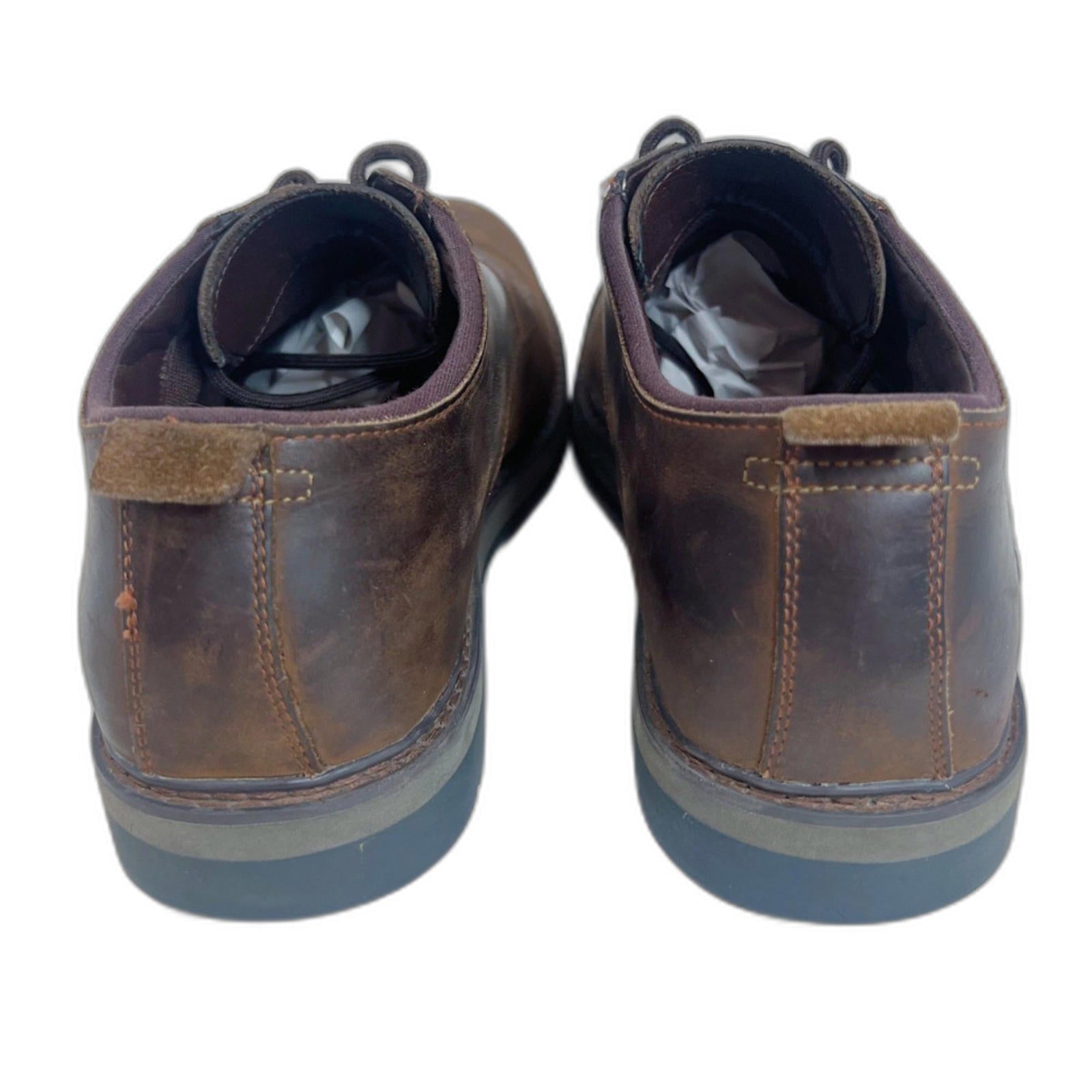 Timberland Squall Canyon Waterproof Brown Leather Oxfords Casual Men's Size 15
