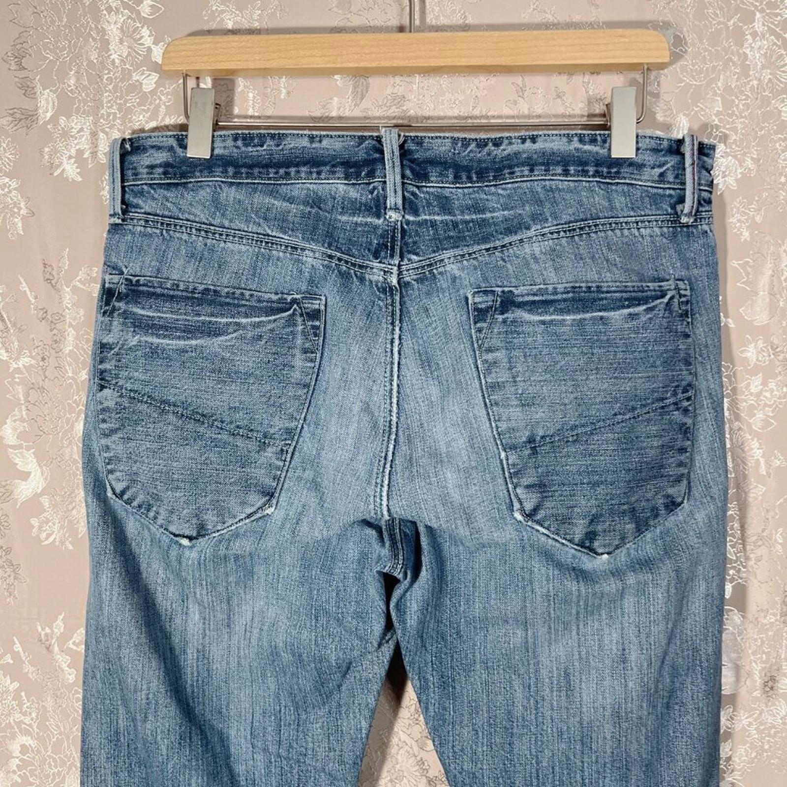 Banana Republic Men's Medium Wash Mid Rise Skinny Jeans Size 32 x 34
