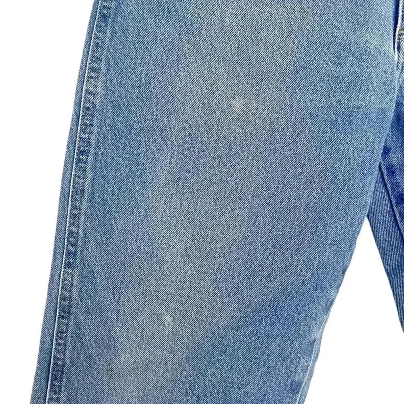 Wrangler Men's Medium Wash Straight Leg Jeans Mid Rise Size 33 x 30