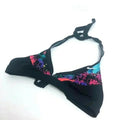 Nike Black Triangle Bikini Top Floral Detail