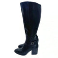 Born Esla Zip Knee High Heeled Boots Women's Size 9.5