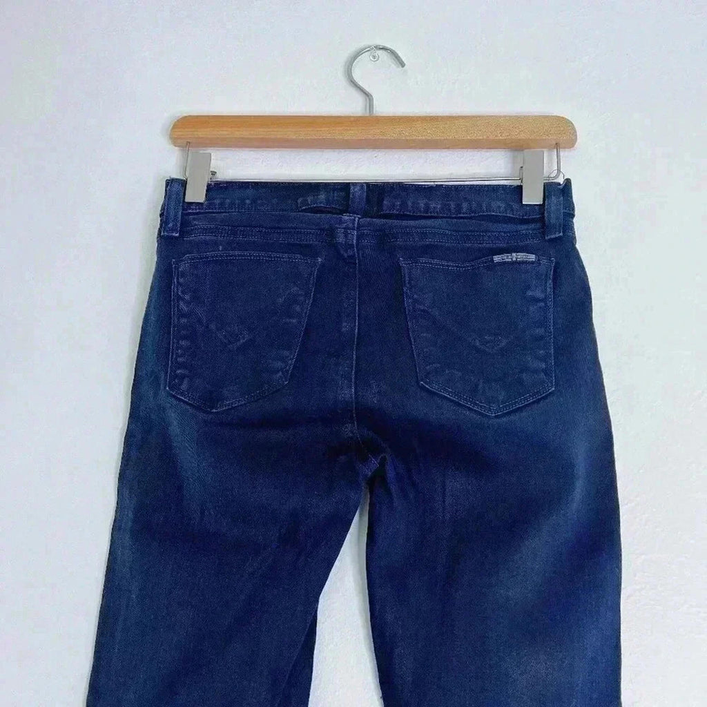 Hudson Mid Rise Dark Wash Skinny Jeans Mid Rise Women's Size 28 Denim