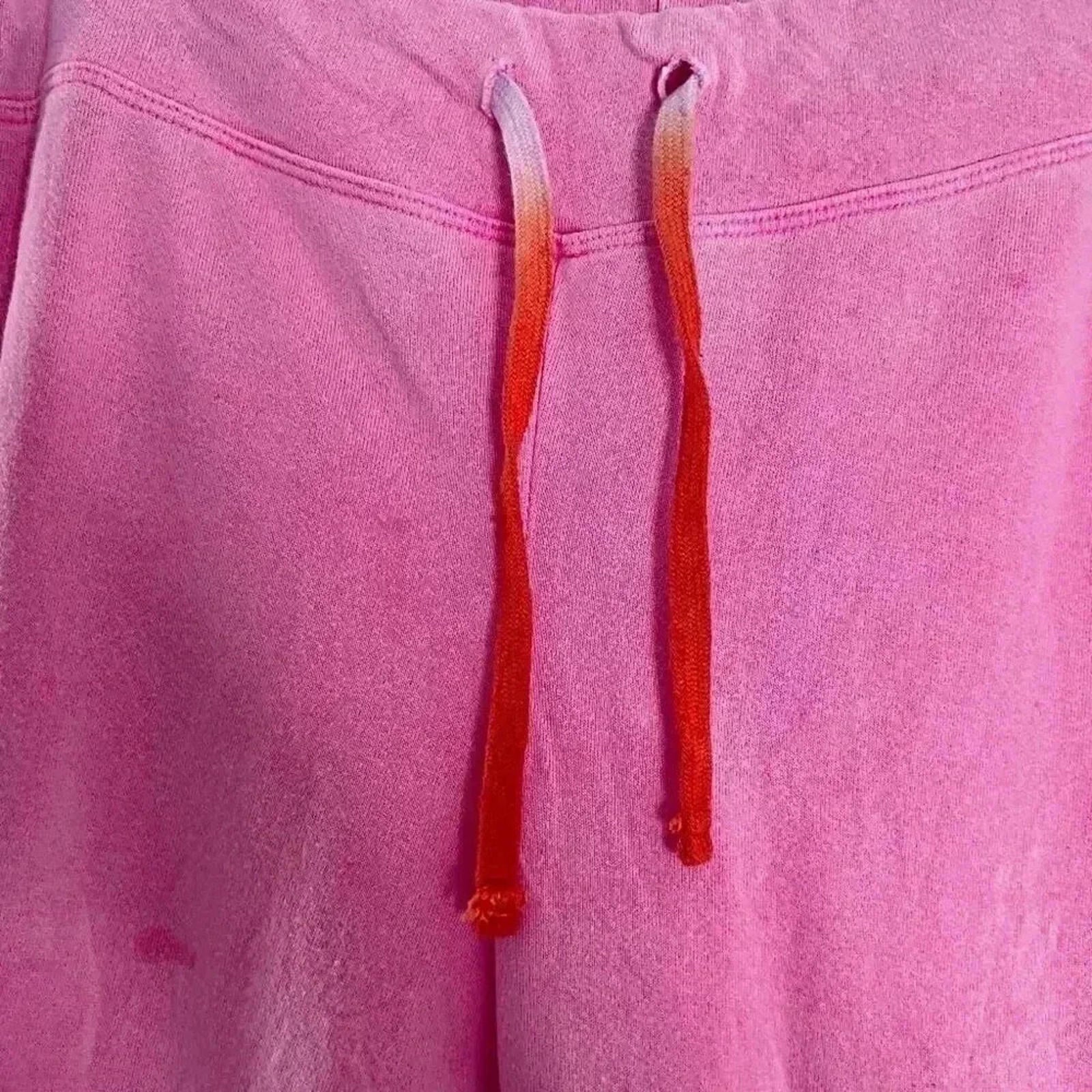 Sundry Barbie Pink Joggers Terrycloth Sweatpants Women's Size M