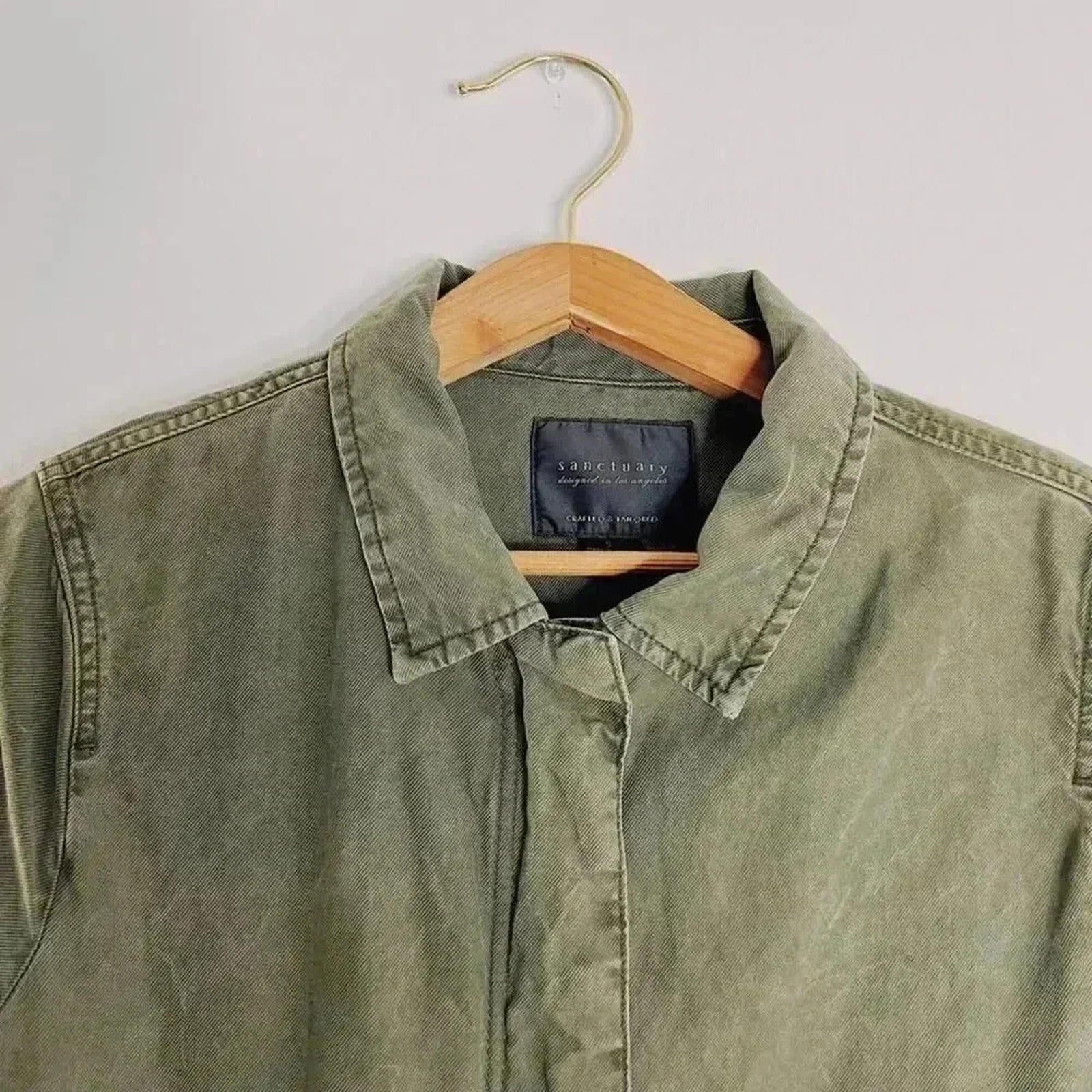 Sanctuary Military Jacket Utility Coat Women's Size S