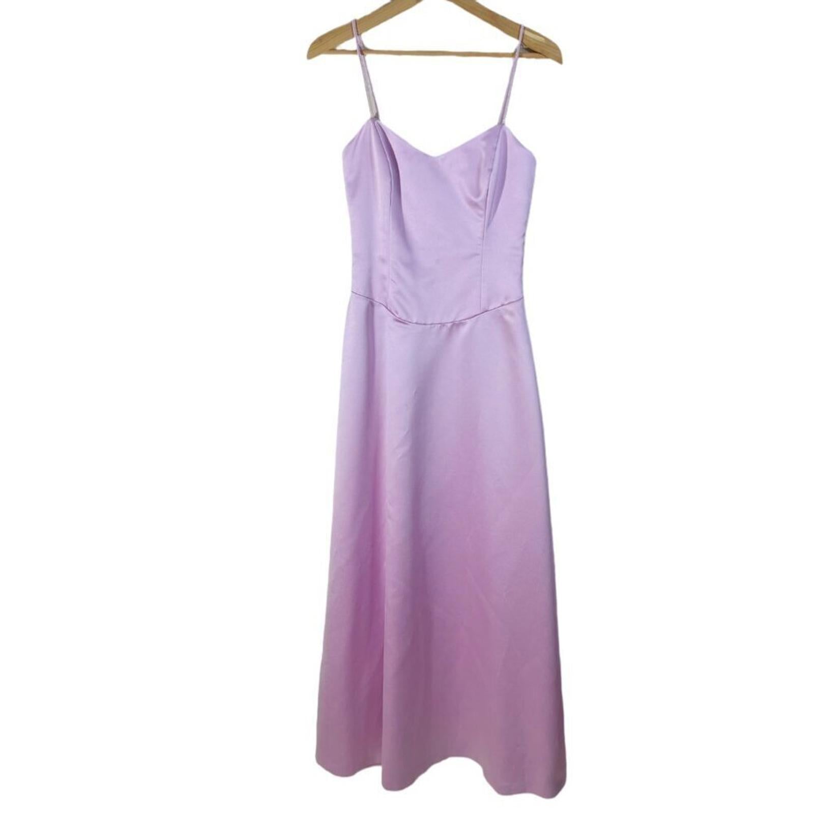 y2k Vintage Nicole Miller NY Pink Purple Formal Prom Dress Evening Gown Size 4