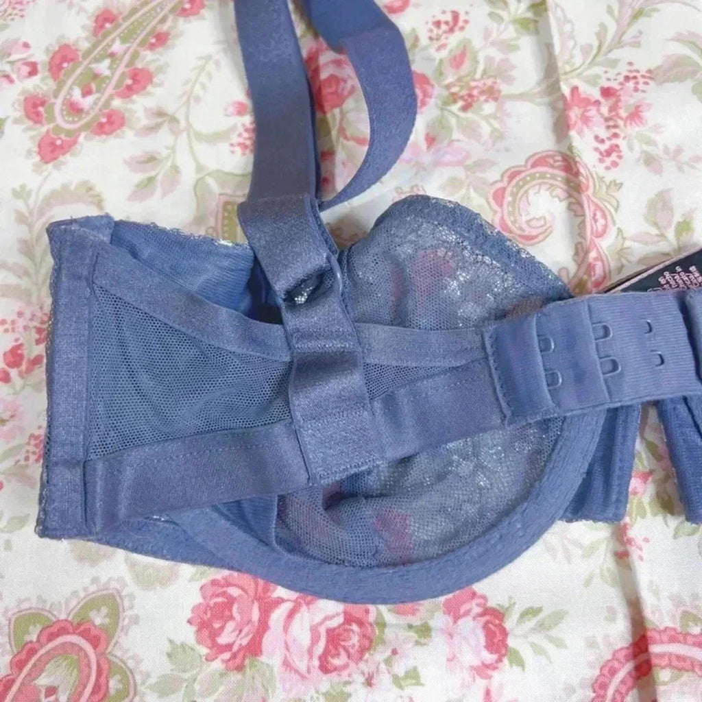 Victoria's Secret Very Sexy Unlined Balconet Bra Grey and Silver 32D