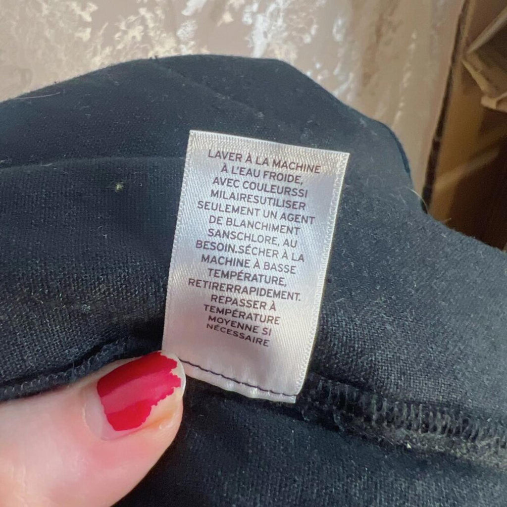 NWOT BP Black Linen Cardigan Women's Size M Quiet Luxury