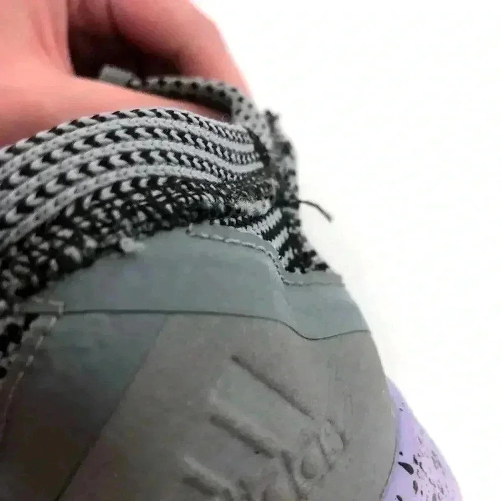 Adidas Ultraknit Purple Grey Lavender Knitted Running Shoes Size 10