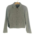 Vintage Ralph Lauren Wool Black and White Houndstooth Jacket Women's Size M