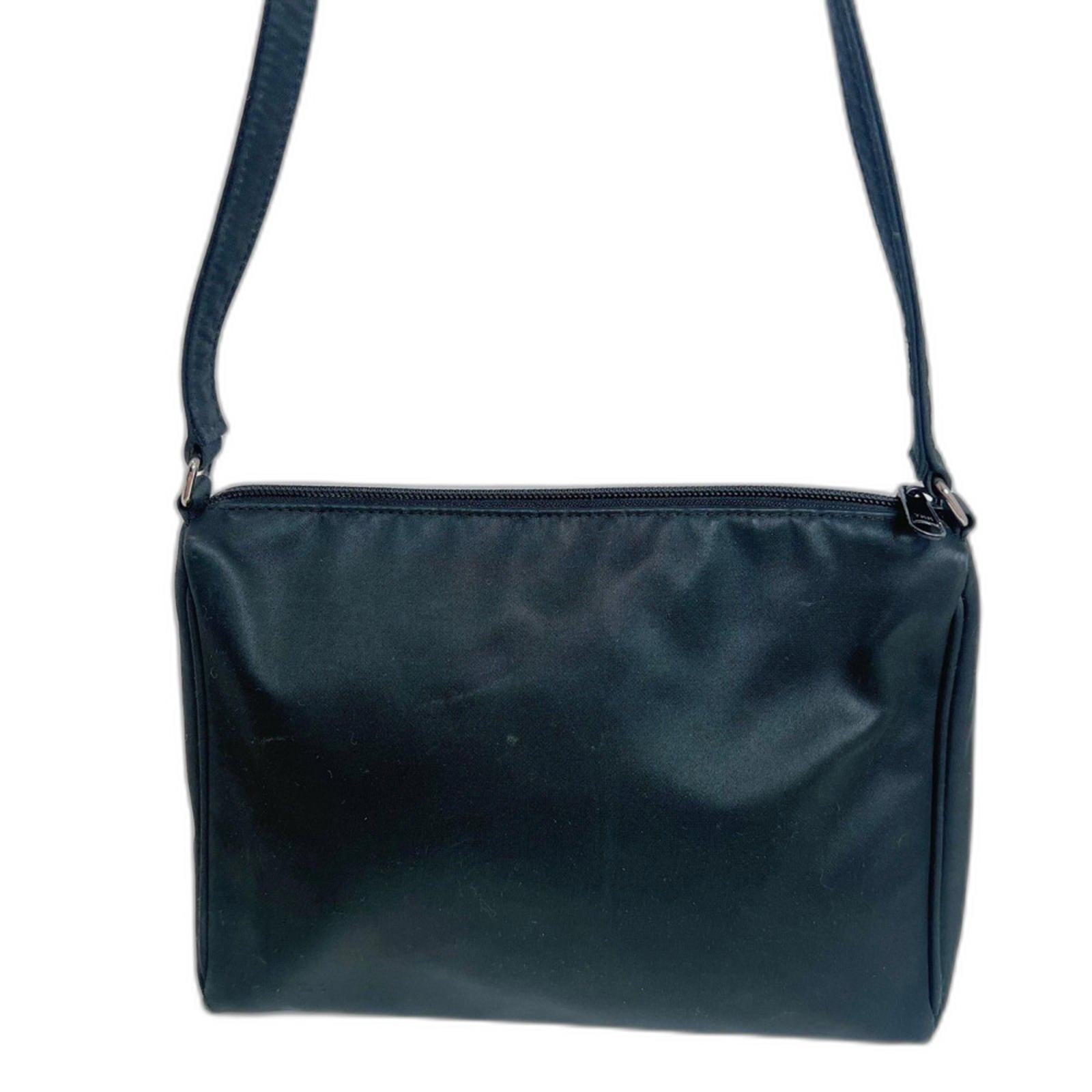 Kate Spade 90s Vintage Black Nylon Shoulder Bag Little Black Bag Purse