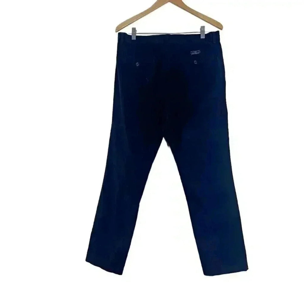 Banana Republic Aiden Chino Pants in Black Business Casual Office Size 33 x 30