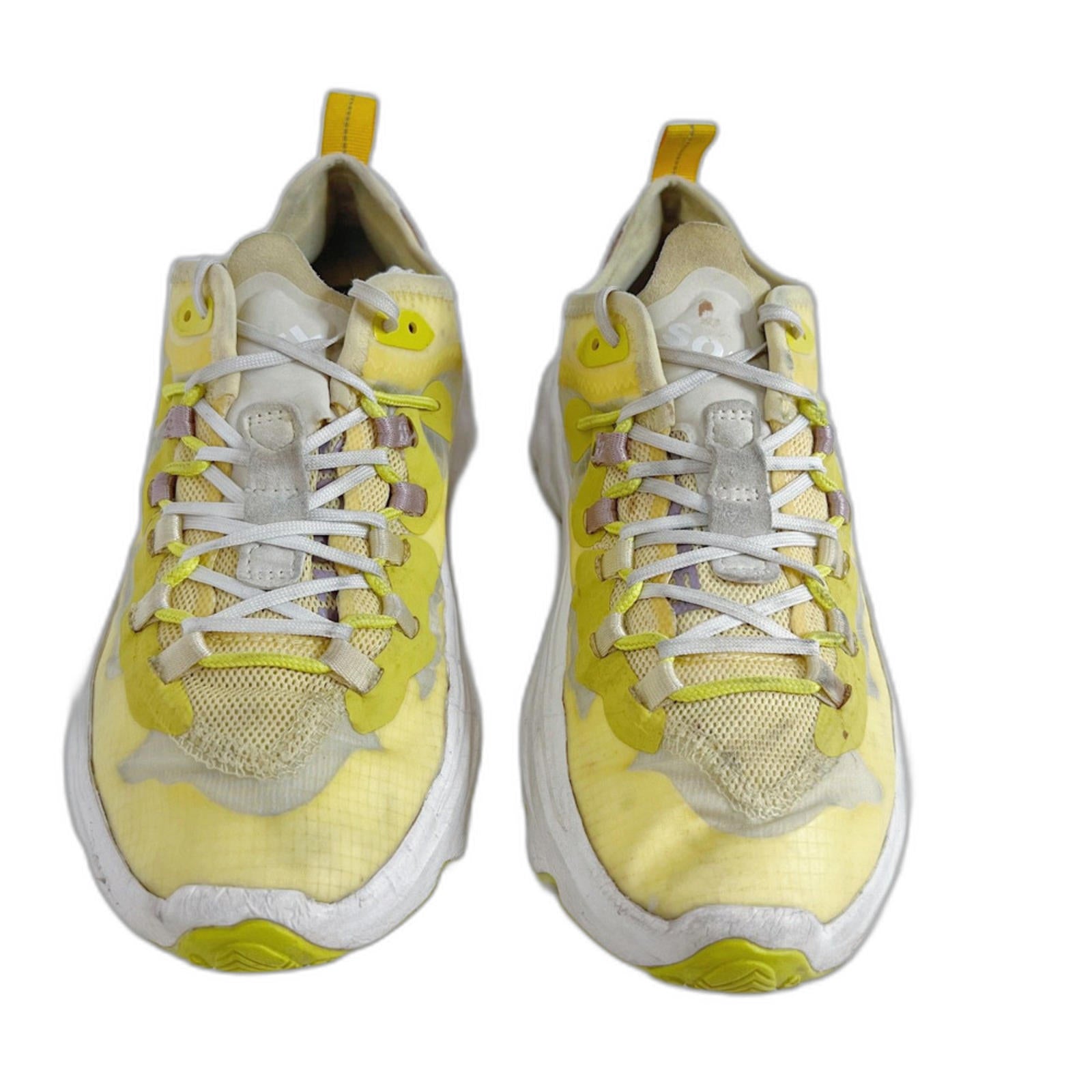 Sorel Women's Kinetic Breakthru Tech Lace Sneaker Yellow Athletic Shoe Size 7