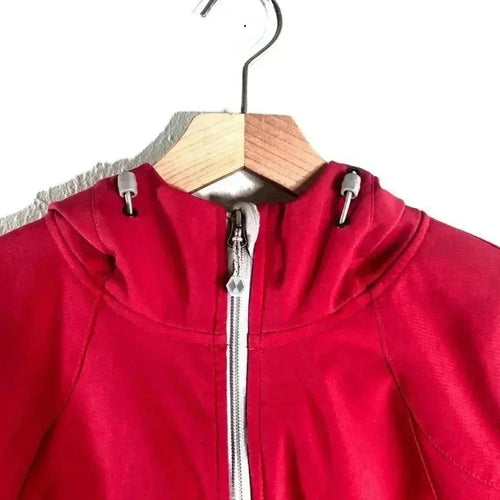 Black Diamond Hooded Softshell Red Jacket