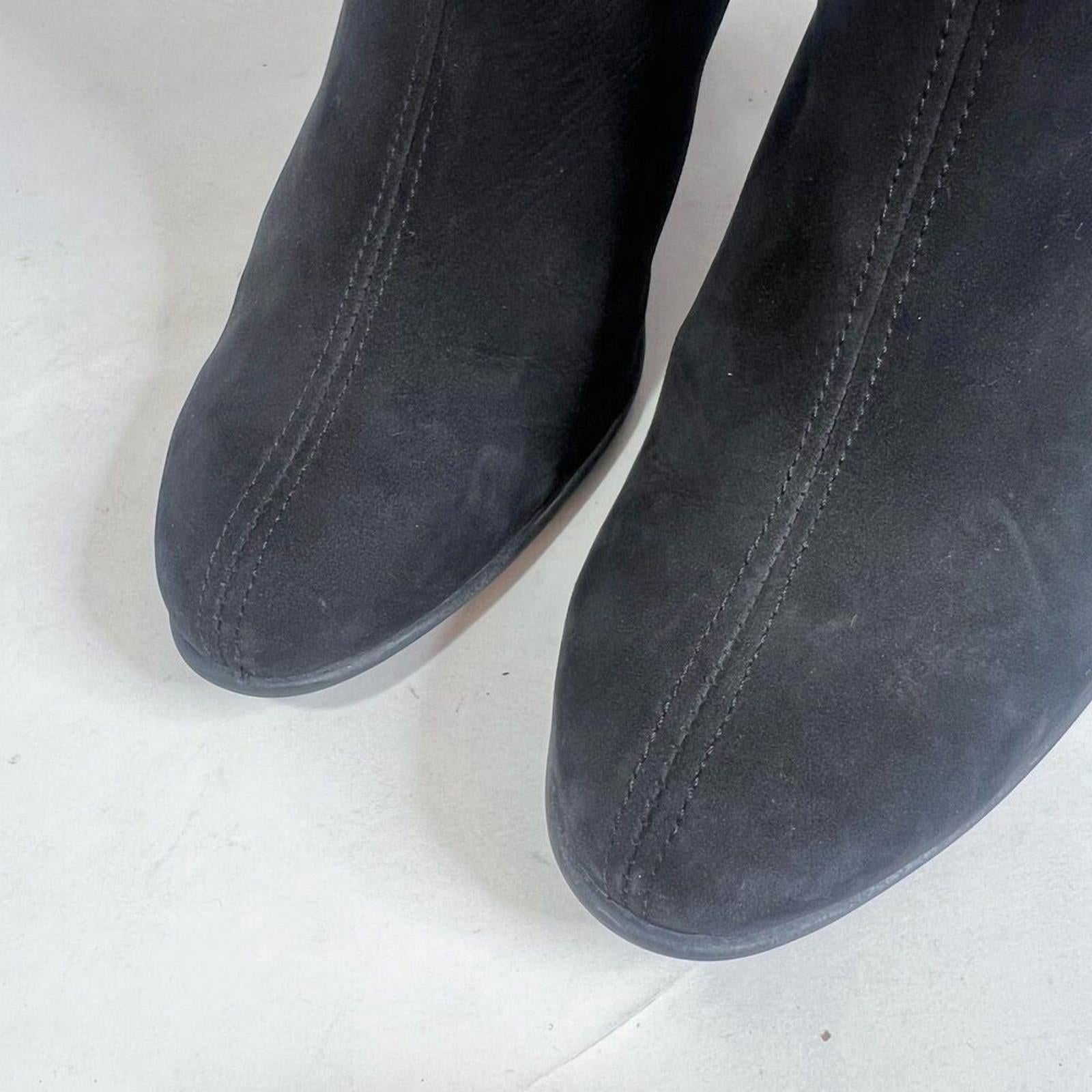 Arche Kleri Black Suede Leather Ankle Boots Booties Women's Size 40 EU 9 US