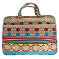 Kayond Classical Bohemia Yellow Blue Floral Patterned Laptop Sleeve Case