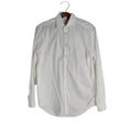 Calvin Klein White Button Up Long Sleeve Shirt Business Casual Office Size 15"
