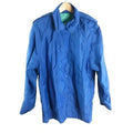 Vintage 80s London Towne Blue Rain Jacket Windbreaker Women's Size M