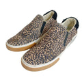 Dolce Vita Zaylor Leopard Microsuede Slip On Sneakers Size 9.5