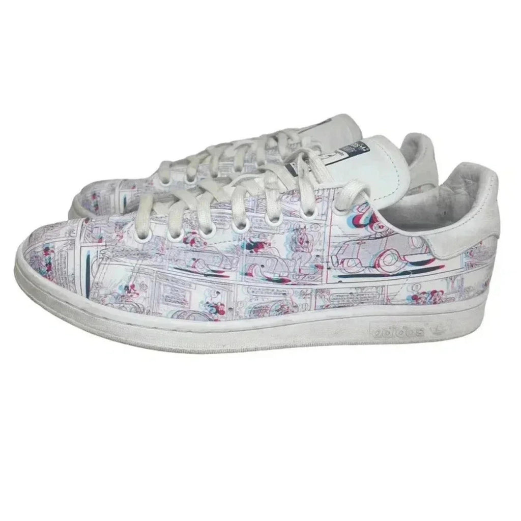 Disney x Stan Smith Mickey Mouse Comic Strip FW2911 Men's Sneakers Size 10.5