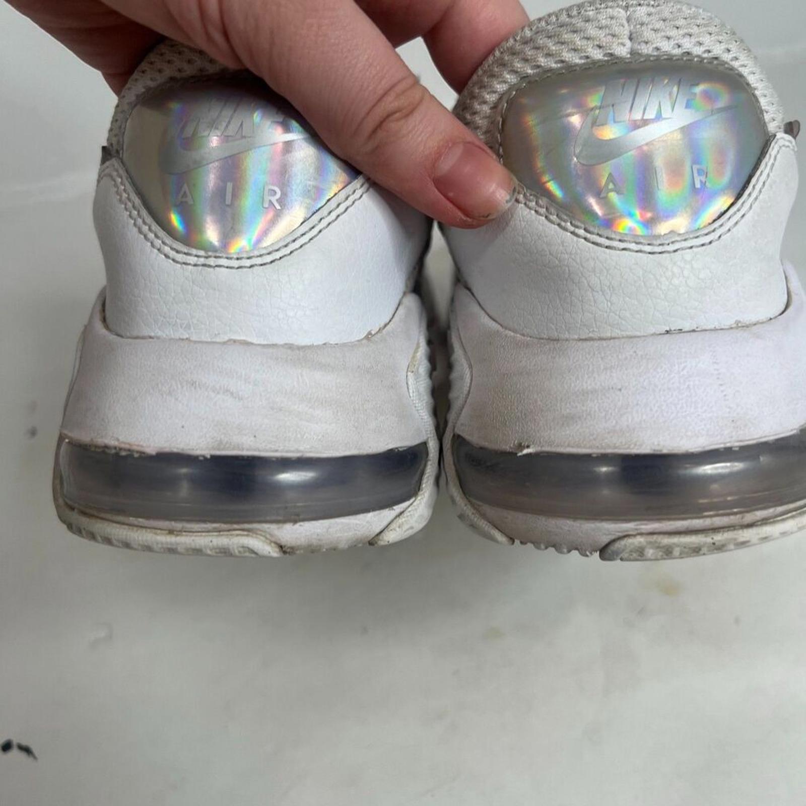 Nike Air Max Excee White Holographic Sneakers Running Shoes Athletic Size 9.5