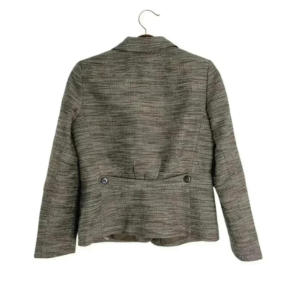 Lafayette 148 Tan Tweed Blazer Women's Size 6 Business Casual Formal Office