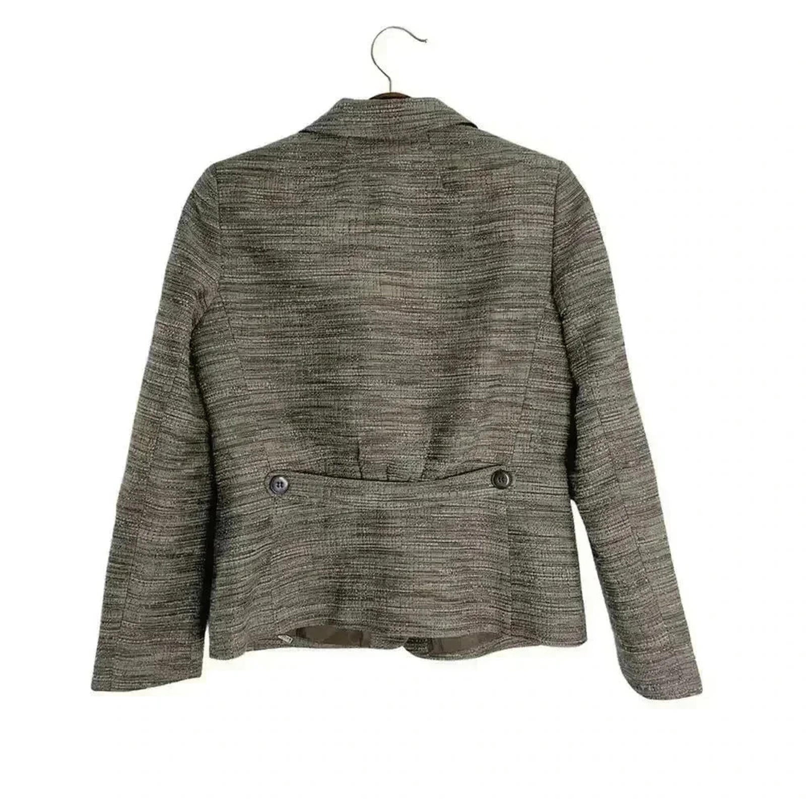 Lafayette 148 Tan Tweed Blazer Women's Size 6 Business Casual Formal Office