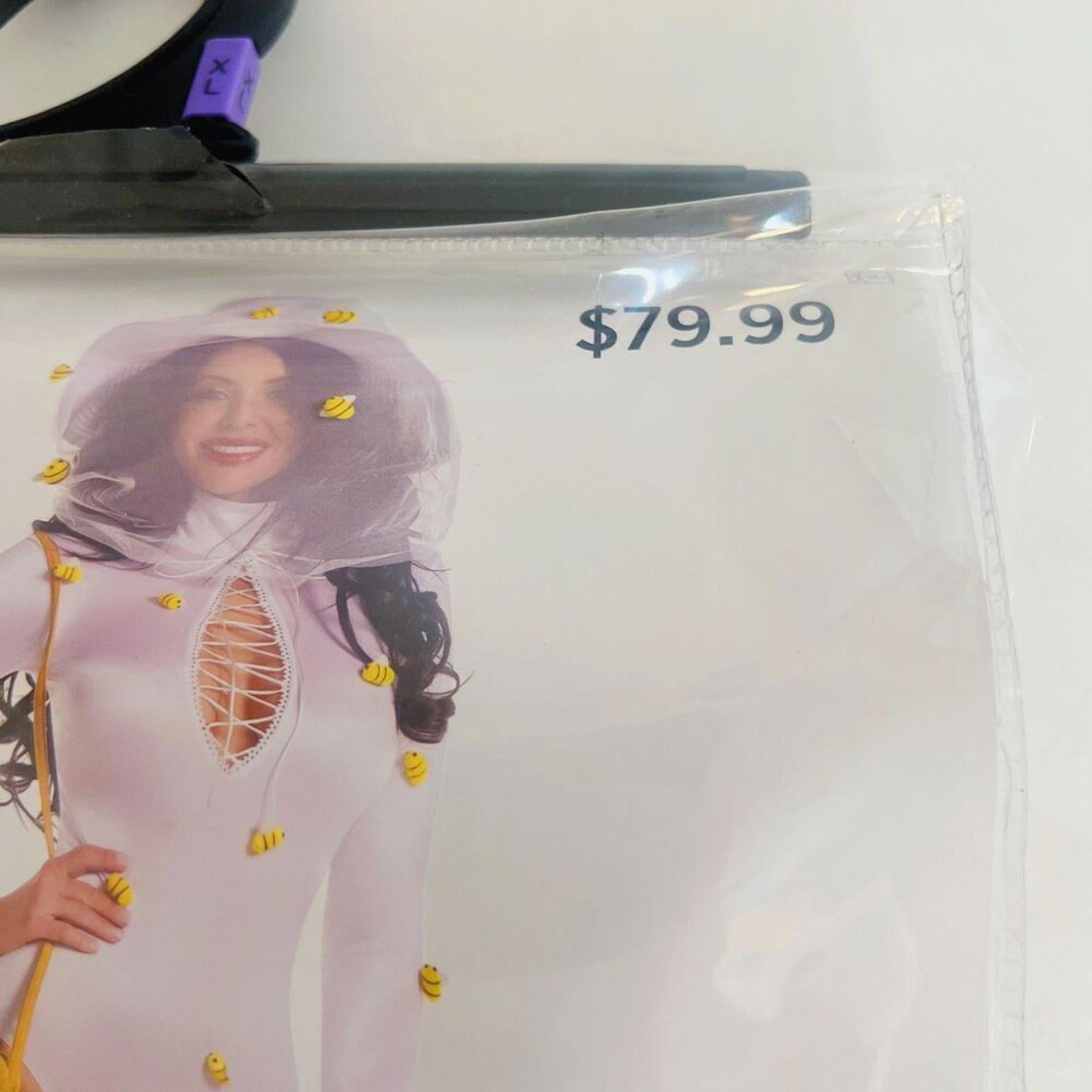 NWT Women's Honey Bee Keeper Halloween Costume Size XL