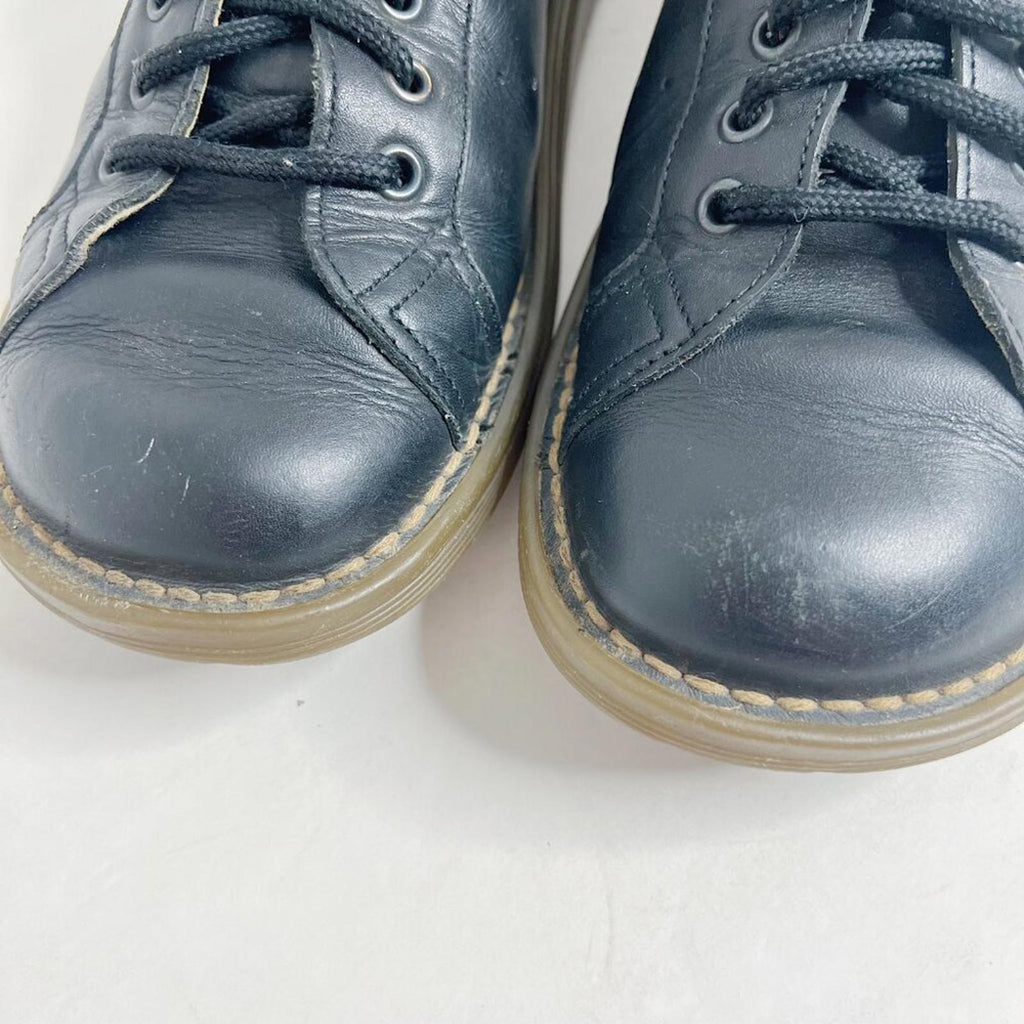 Vintage Dr. Martens Airwair Black Leather Bowler Shoe Sneaker Men's Size 7 US