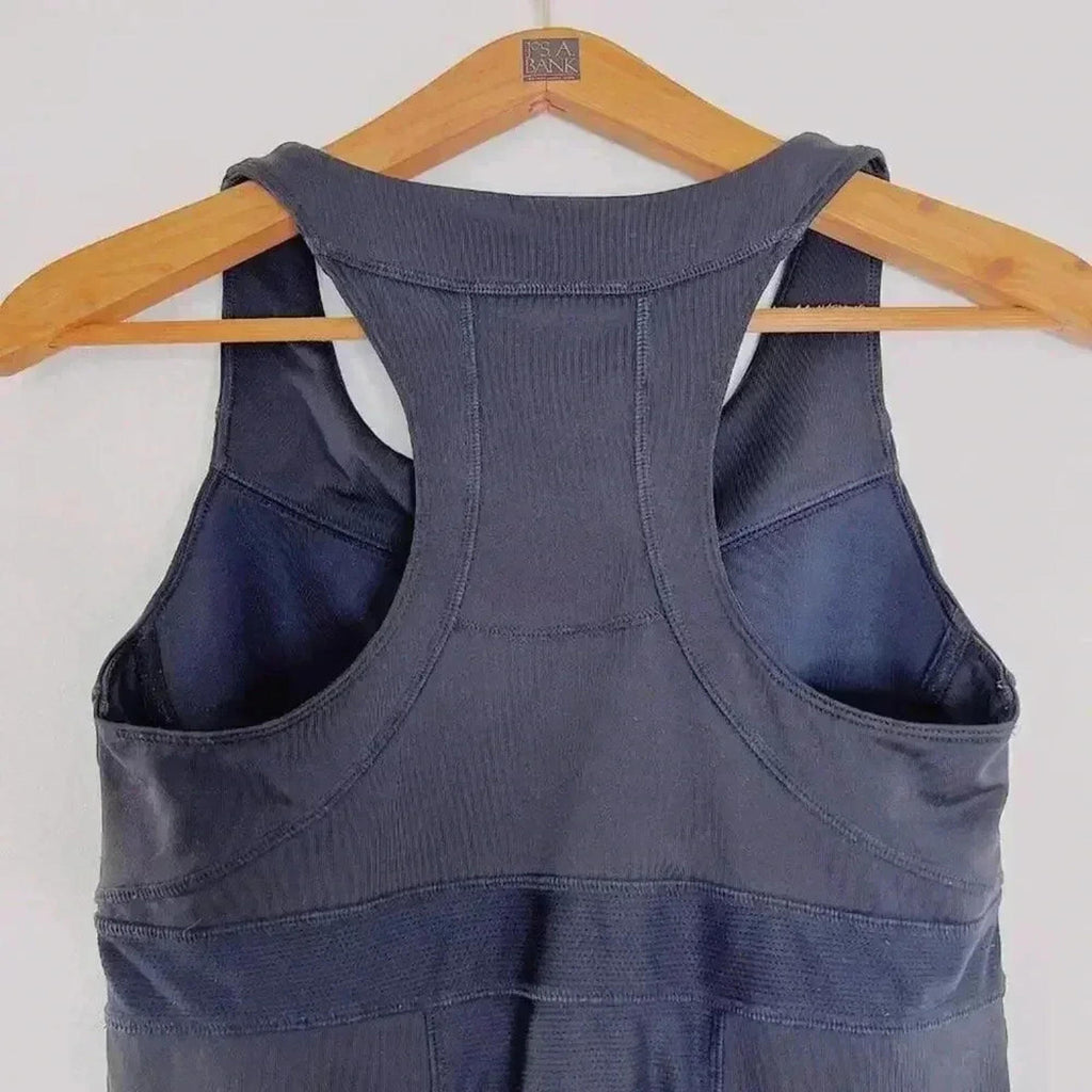 Athleta Navy Blue Racerback Workout Tank Women's Size ST Athletic Athleisure