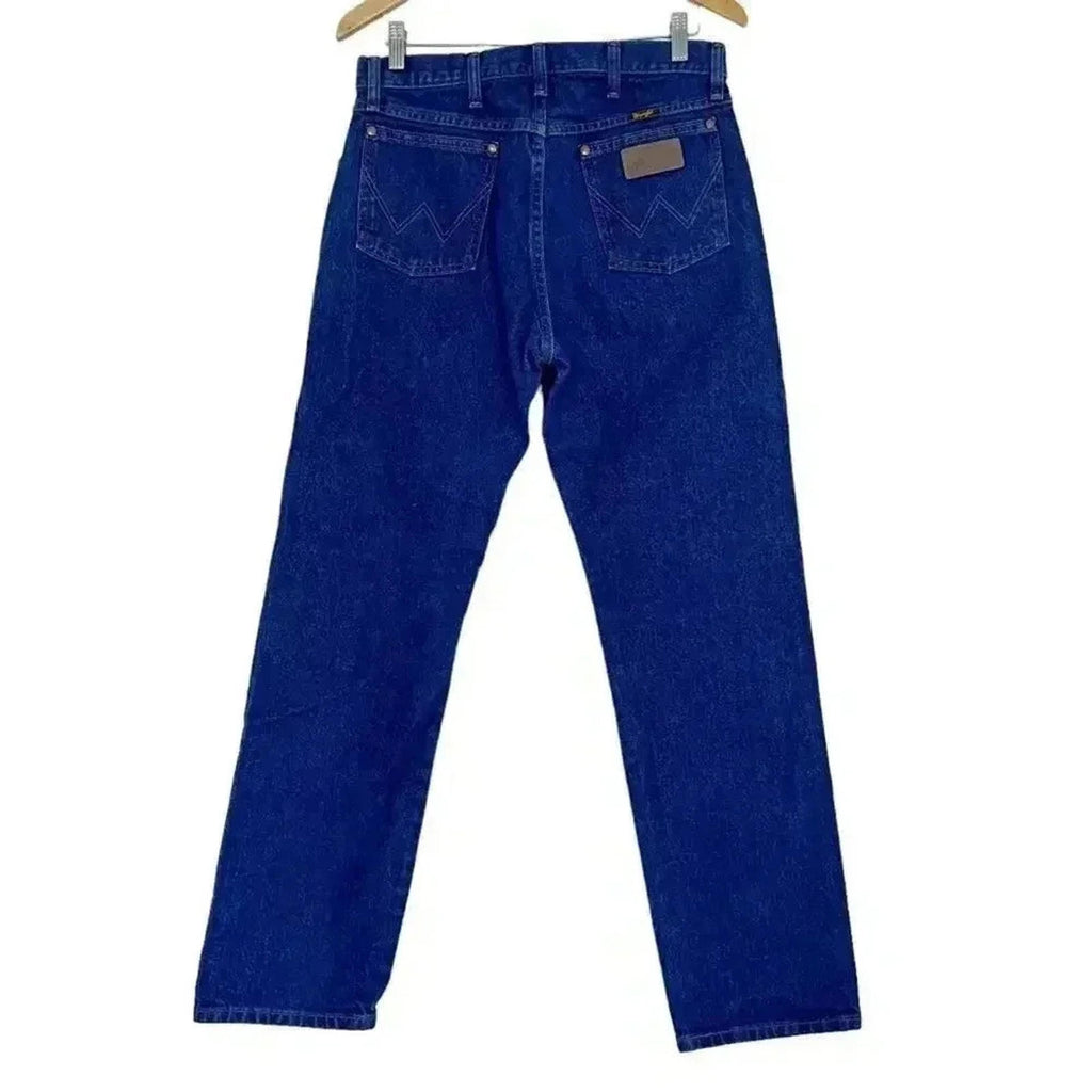 Wrangler Medium Wash Straight Leg Mom Jeans High Rise Women's Size 32 x 32