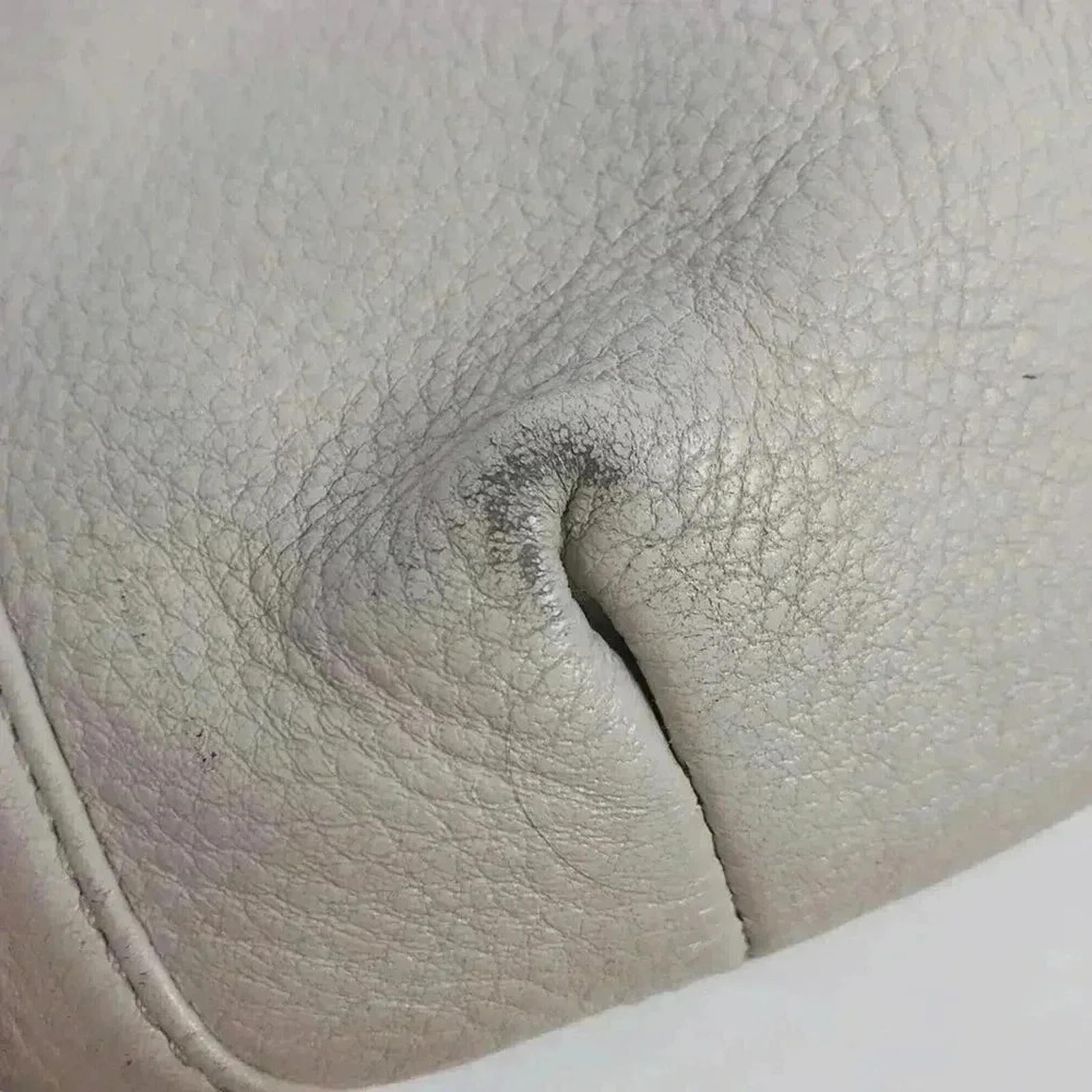 Michael Kors Crescent Shaped Cream Handbag