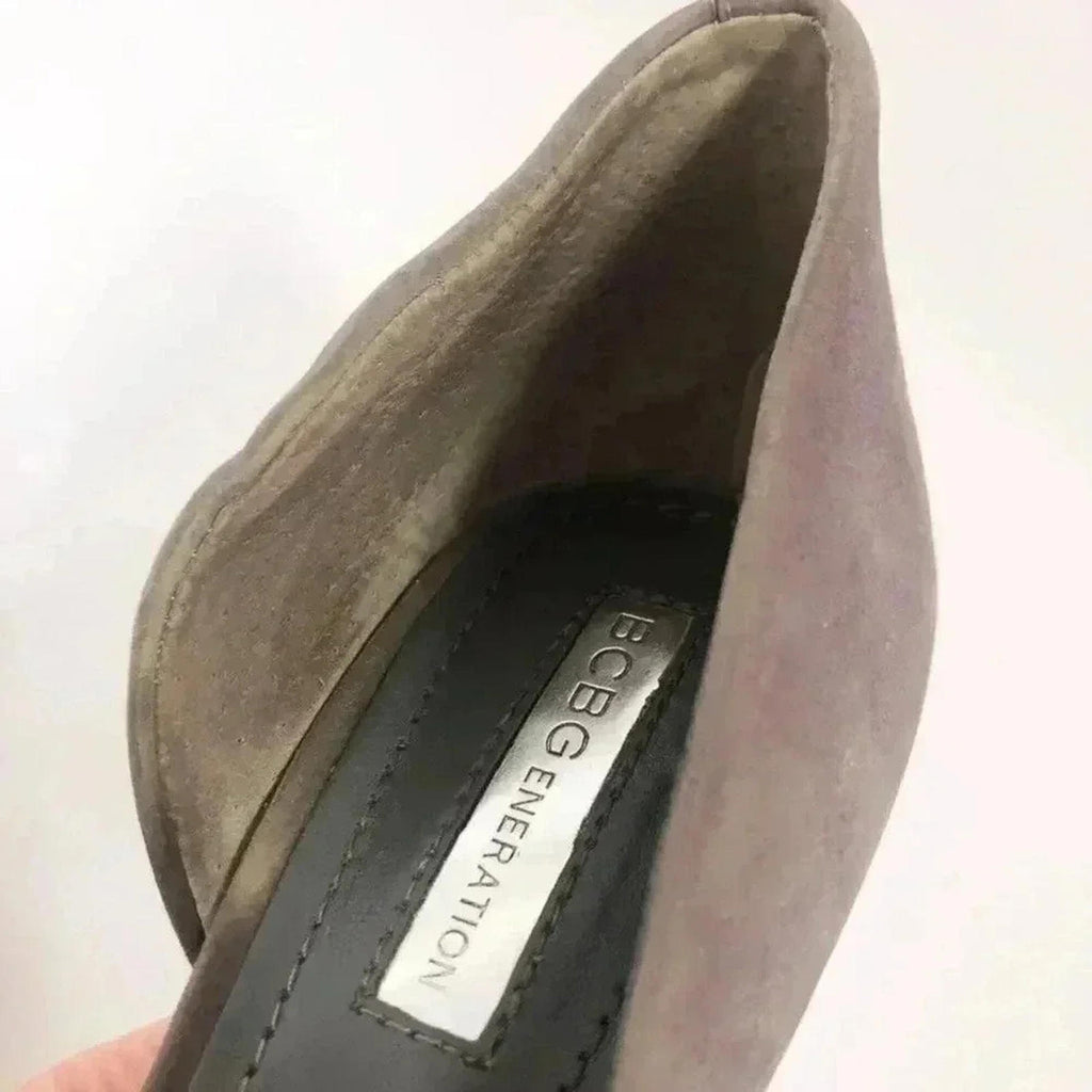 BCBGeneration Faux Suede One Side Heel Stiletto