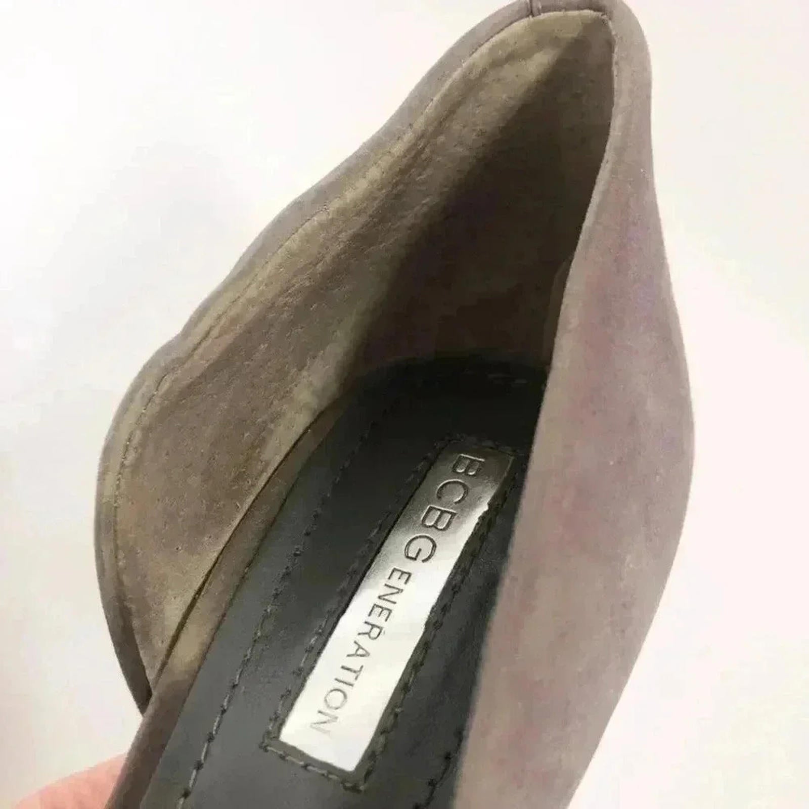 BCBGeneration Faux Suede One Side Heel Stiletto