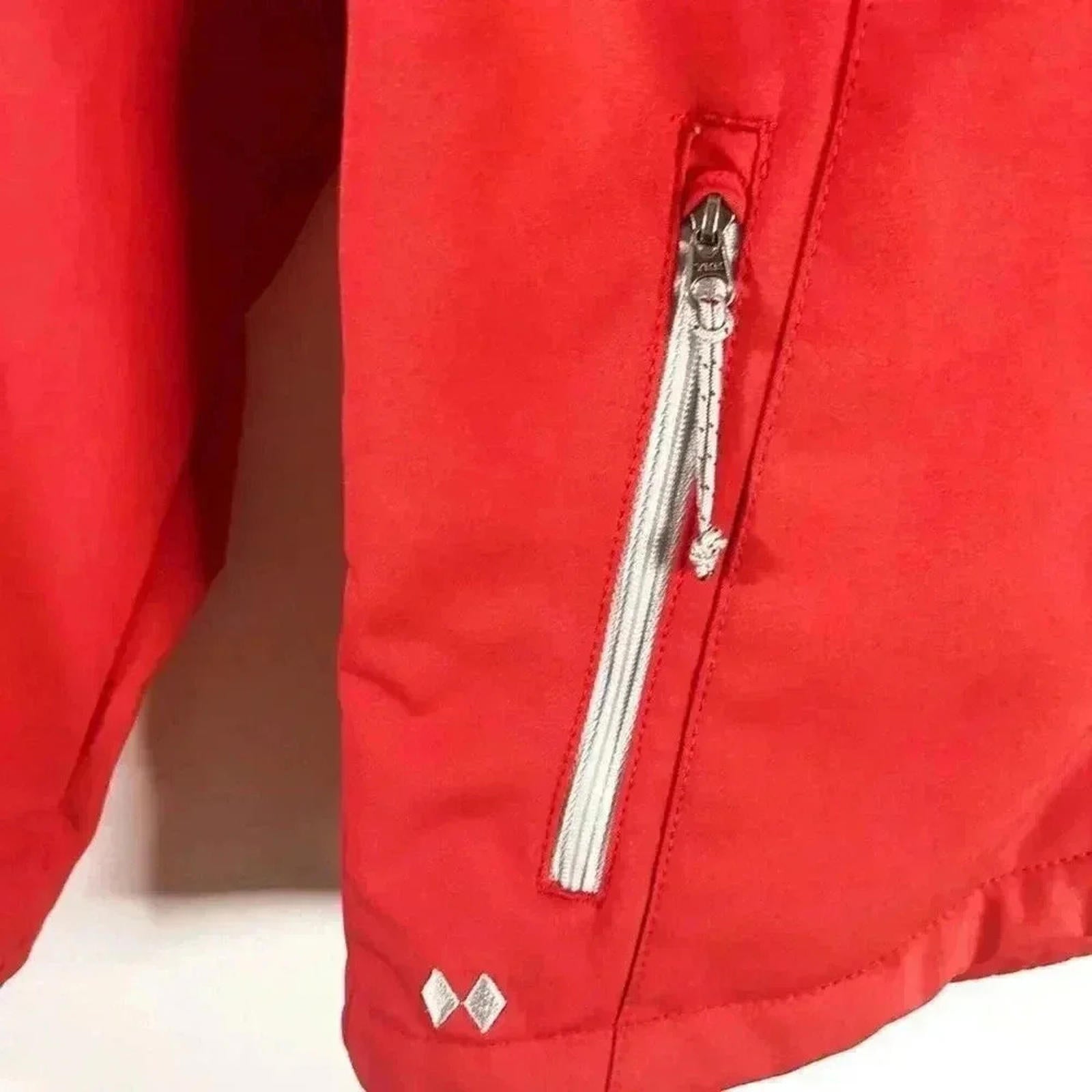 Black Diamond Hooded Softshell Red Jacket