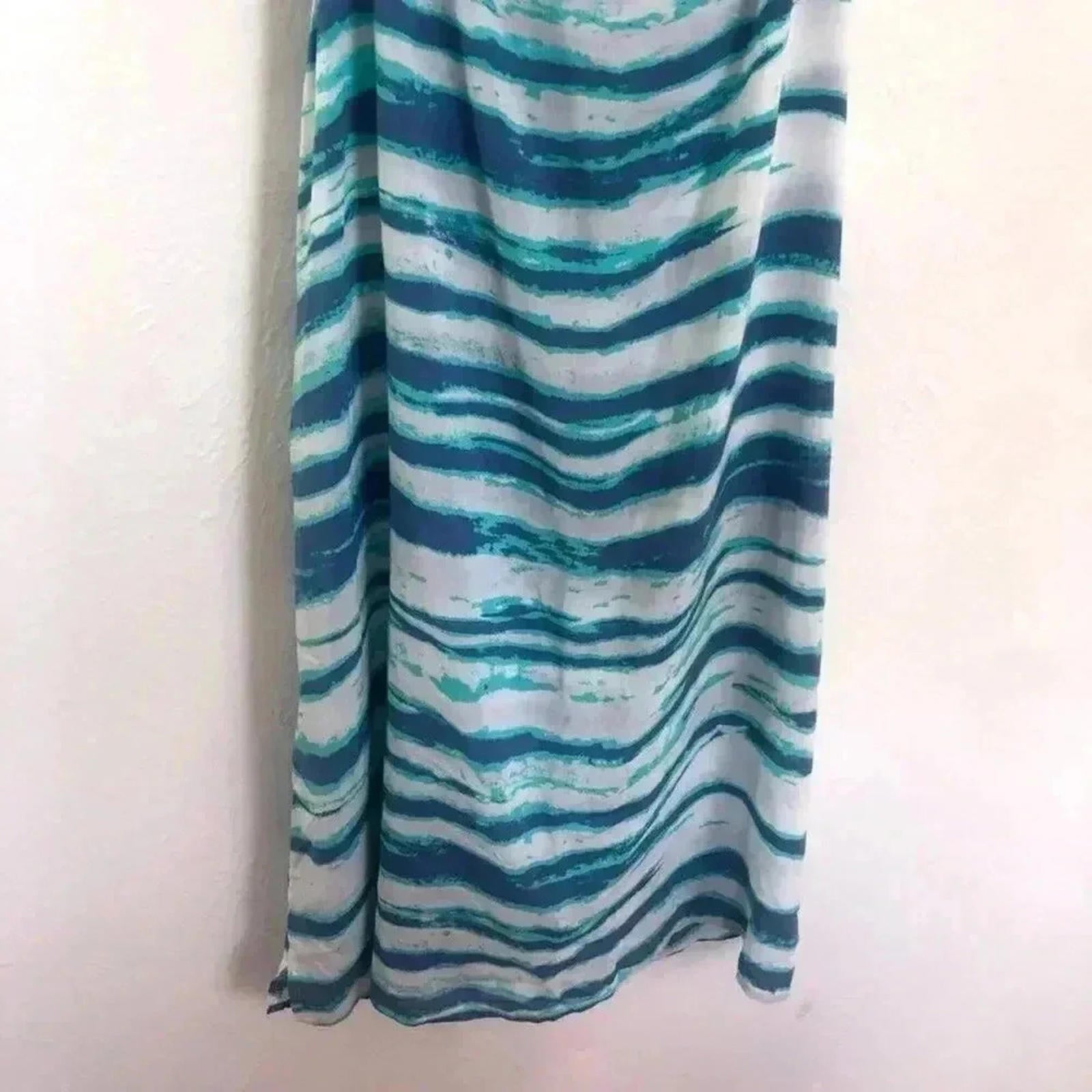 NWT Beto Simone Tank Tunic Dress Tie Dye Tiger Swim Coverup Beach Women's Size S