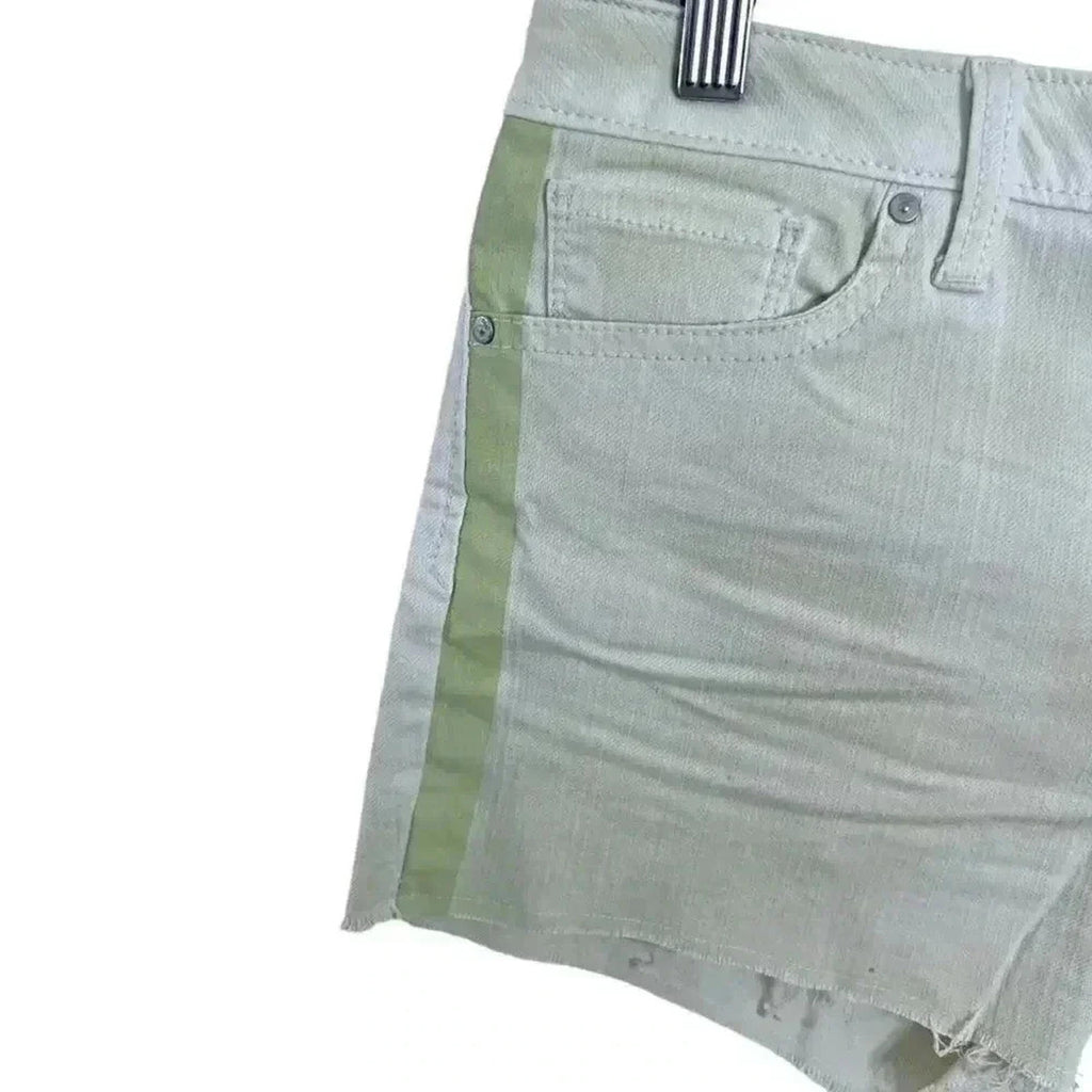 GAP Lime Green Denim Shorts Jean Cutoffs Mid Rise Women's Size 27