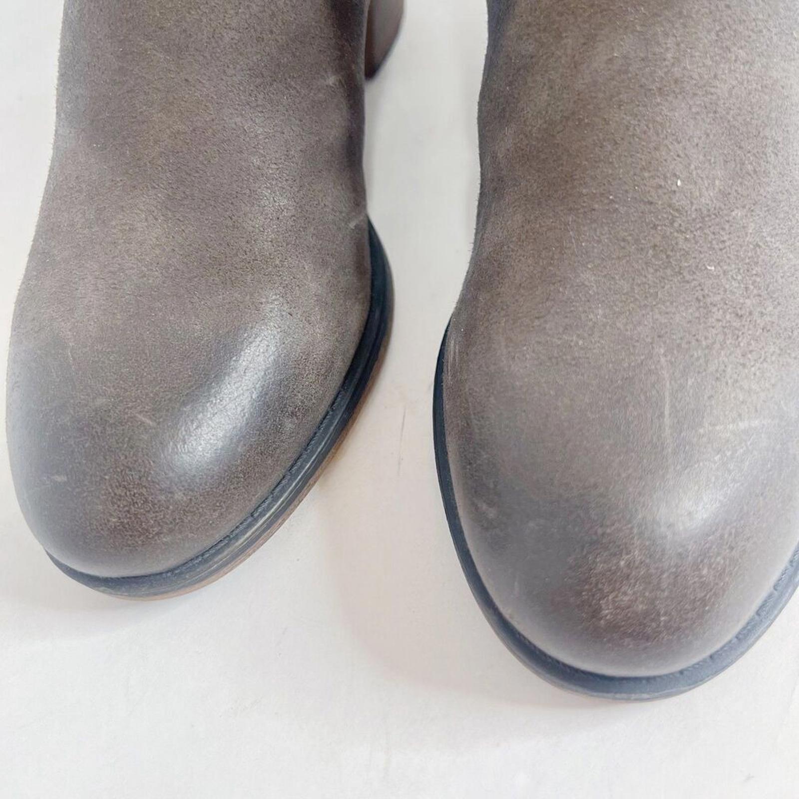 Franco Sarto Melville Booties Taupe Suede Ankle Boots Women's Size 8